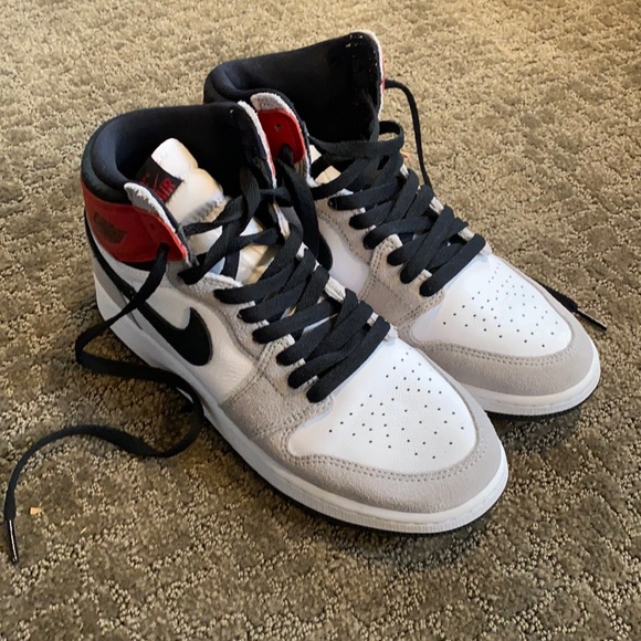 Jordan Shoes - Jordan 1 Mids Smoke Grey